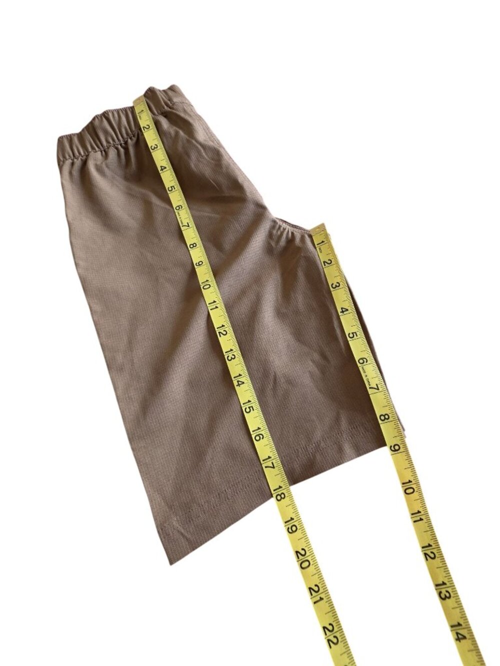 Lee Boys Khaki Elastic Waist Cargo Shorts With Built-In Belt M (10/12) Regular - Picture 4 of 7